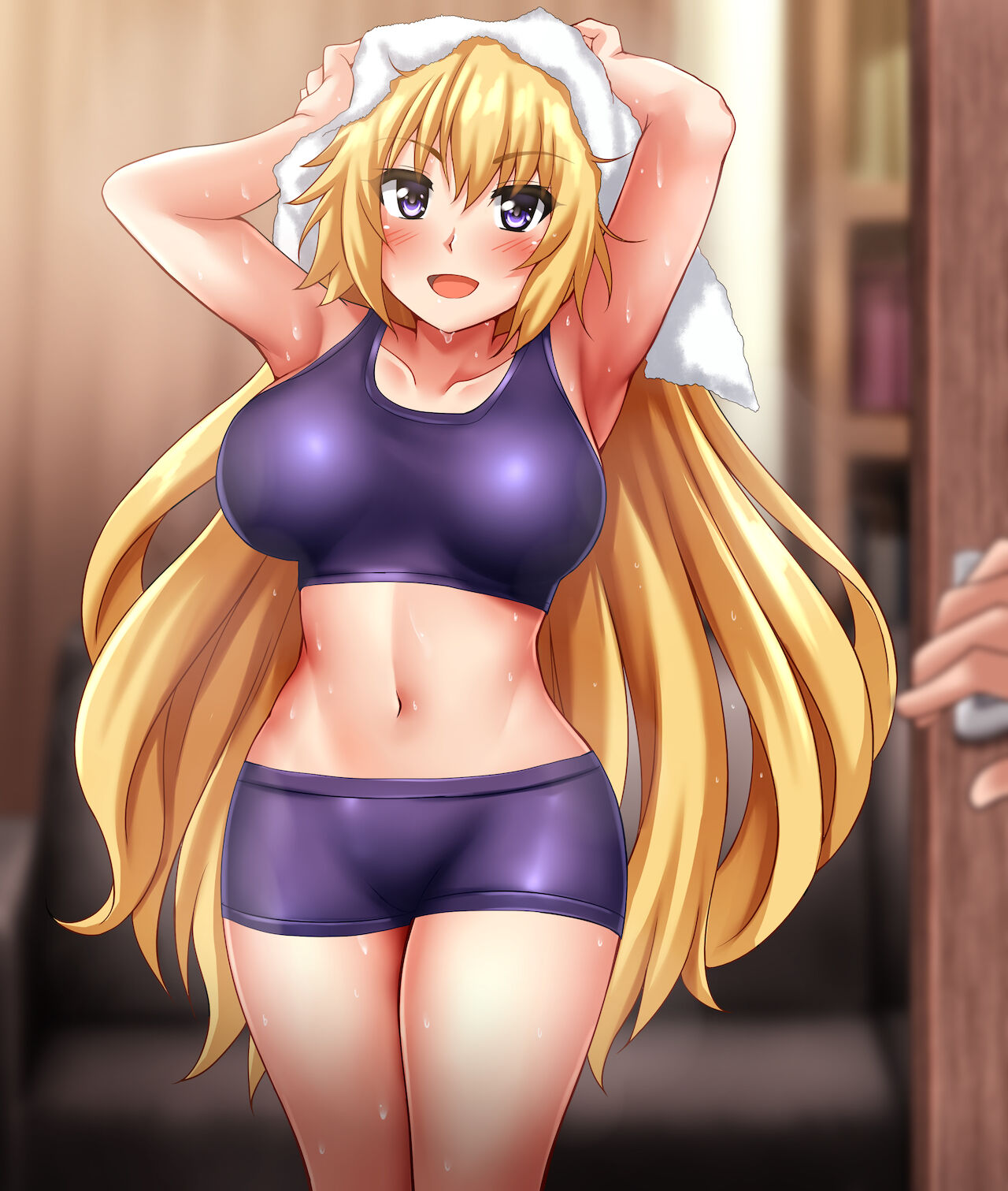 風呂上りということを忘れてるジャンヌ page 3 full