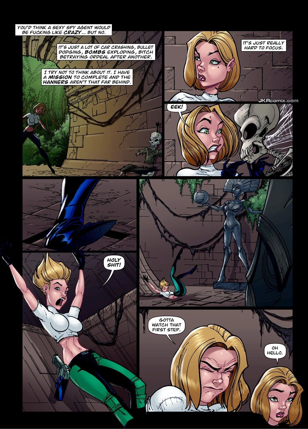 Danger Woman   - 1 - english page 3 full