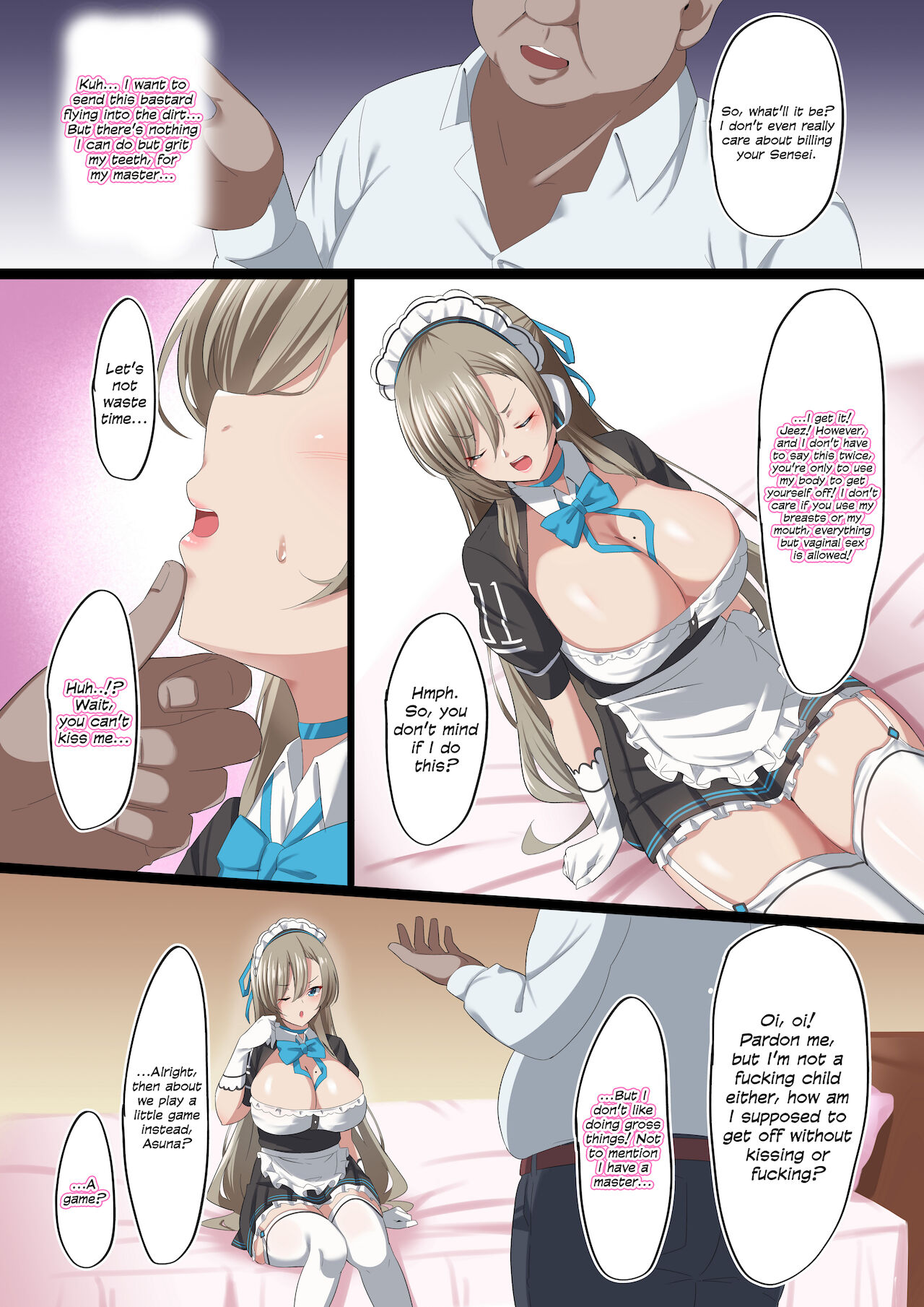 Ore no Kanojo ga Kimodebu Shachou no Seishori Maid ni Sareta Ken  | My Girlfriend Was Turned Into a Sex Maid for My Creepy Boss page 6 full
