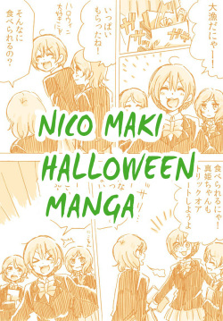 NicoMaki Halloween Manga