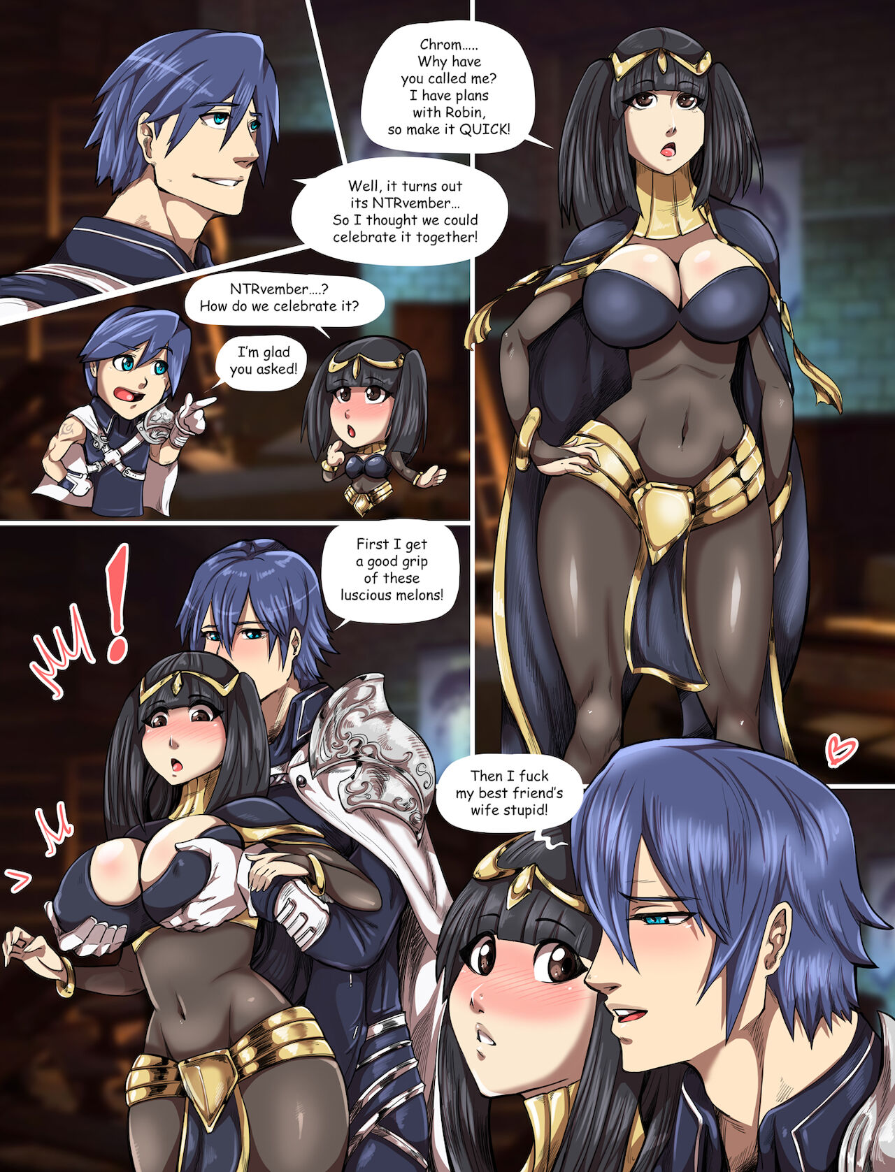 NTRvember Fire Emblem page 1 full