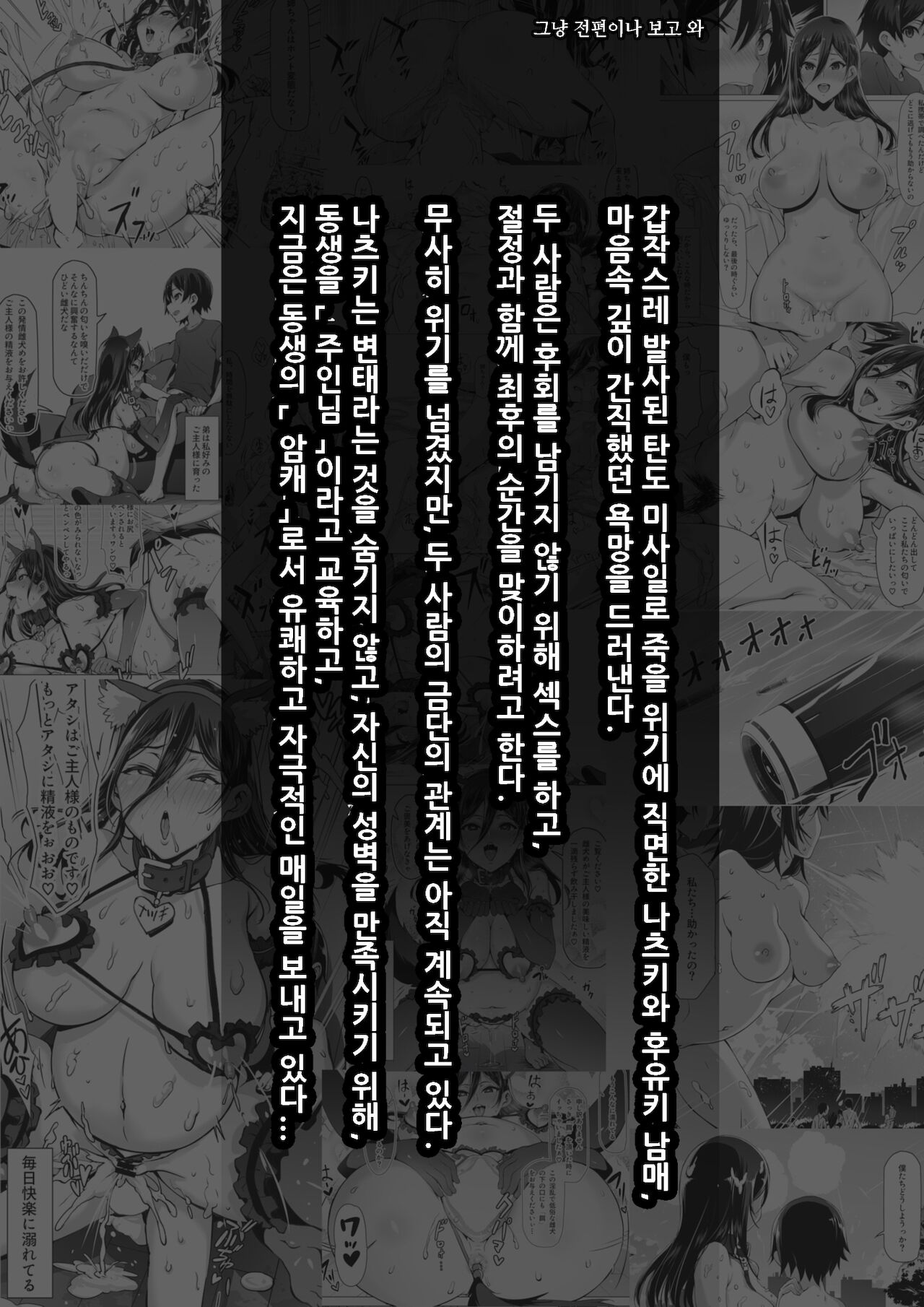 Kajibariki BroCon Ane Natsuki Hen Zoku | 초월적태도 브라콘 누나 나츠키 편 계속 page 3 full