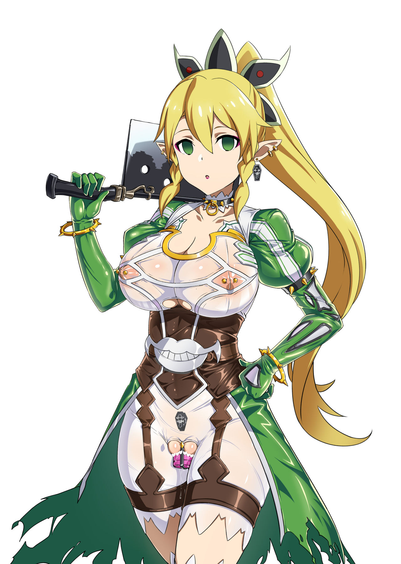 Gozaru Fanbox Leafa/Suguha Kirigaya page 4 full