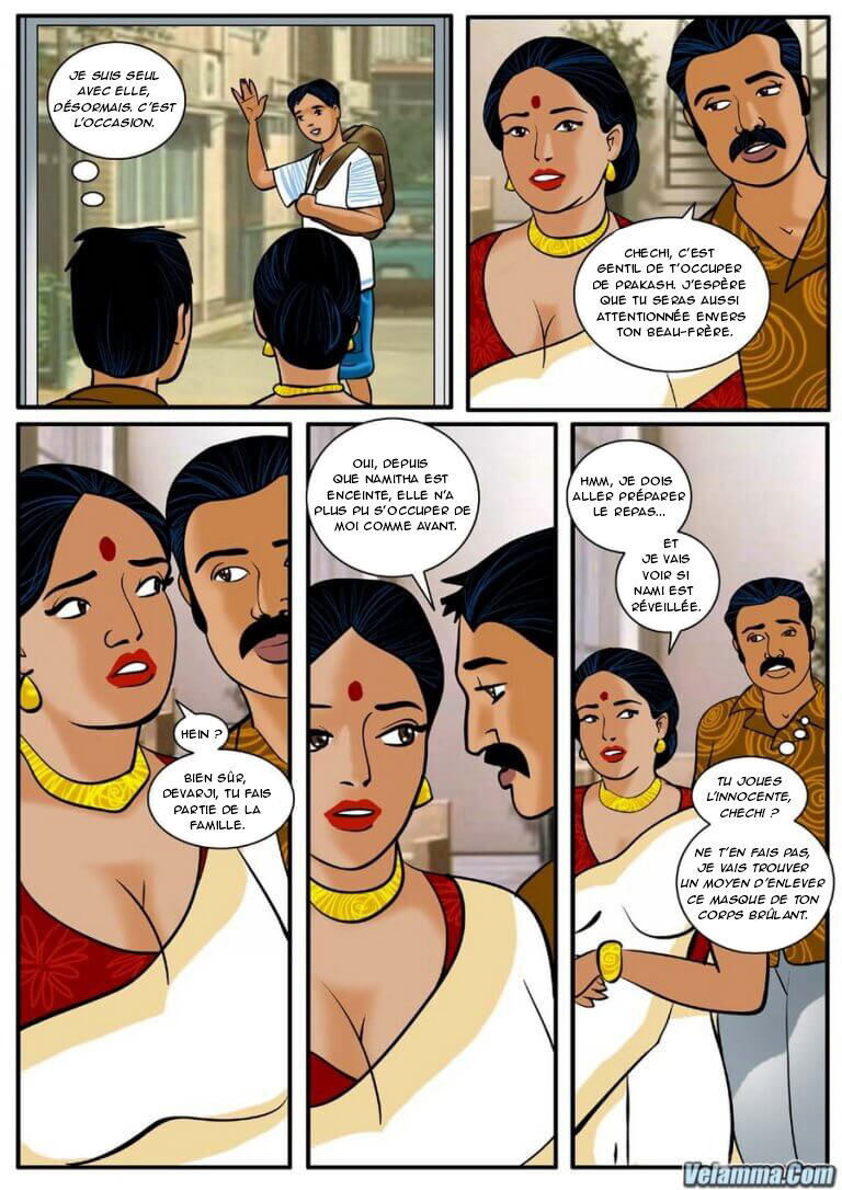 Velamma - 003 - Jusqu'où iriez-vous pour votre famille page 10 full