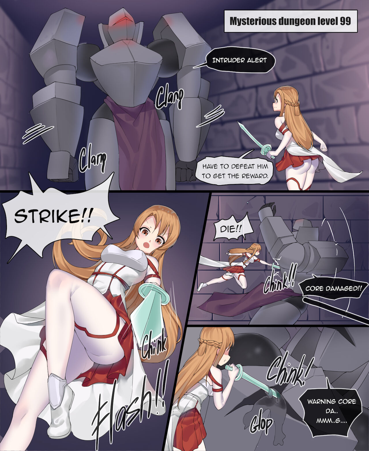 Asuna's Defeat page 1 full