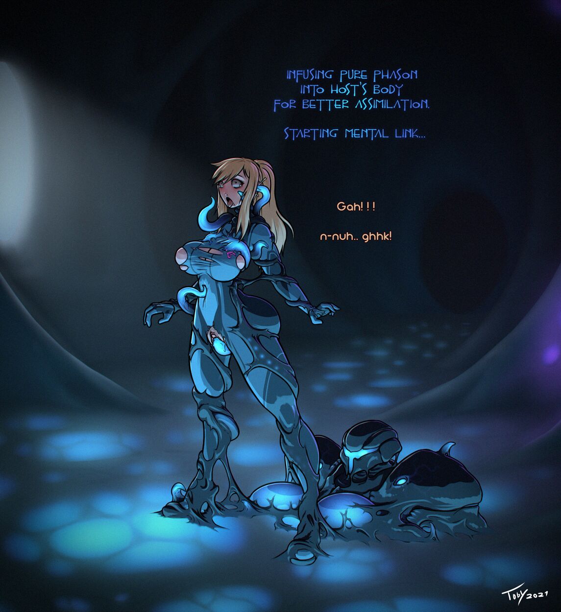 Dark Samus corruption page 3 full