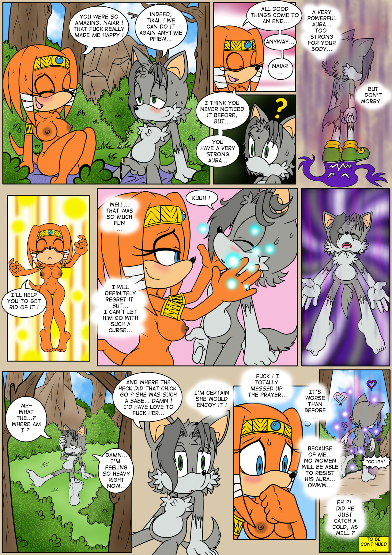 Naiar's Misadventures - Chapter 1 - Tikal the Echidna  ENGLISH page 7 full