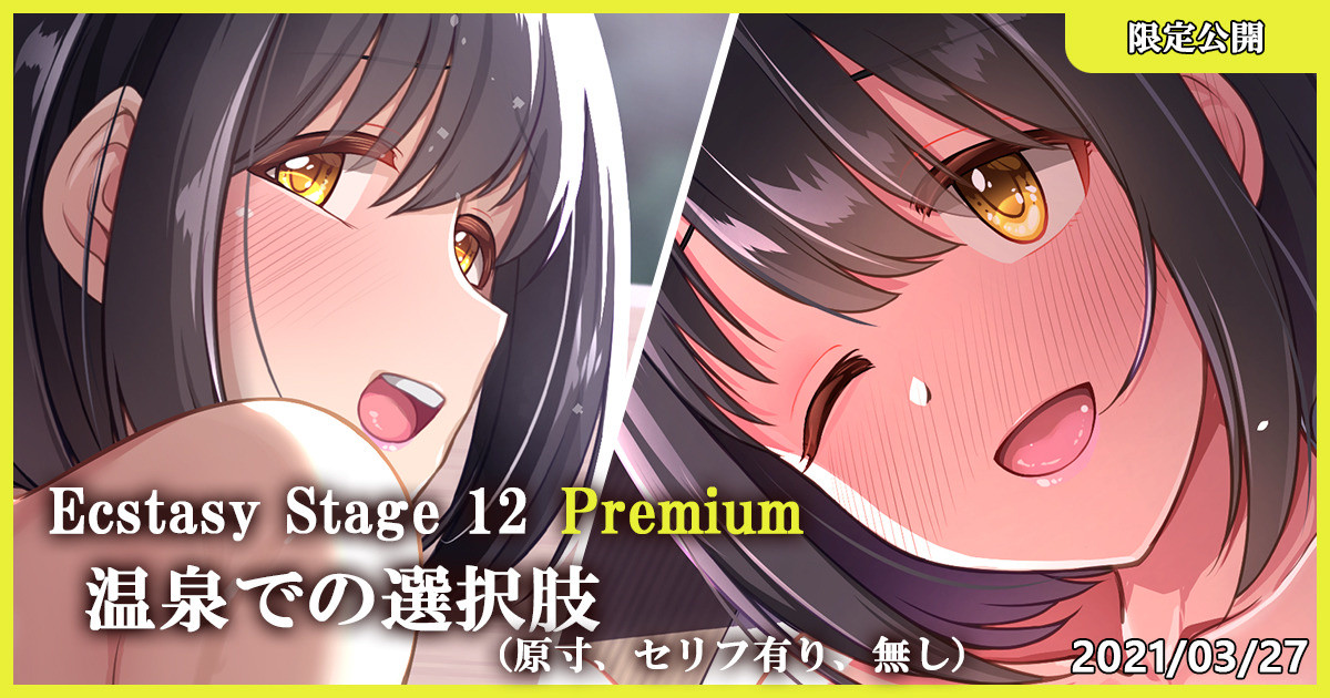 Ecstasy Stage 12 Premium Onsen de no Sentakushi page 1 full