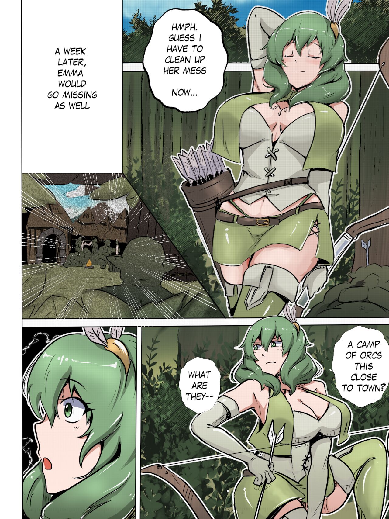 The Captured Adventurer's Fate page 3 full