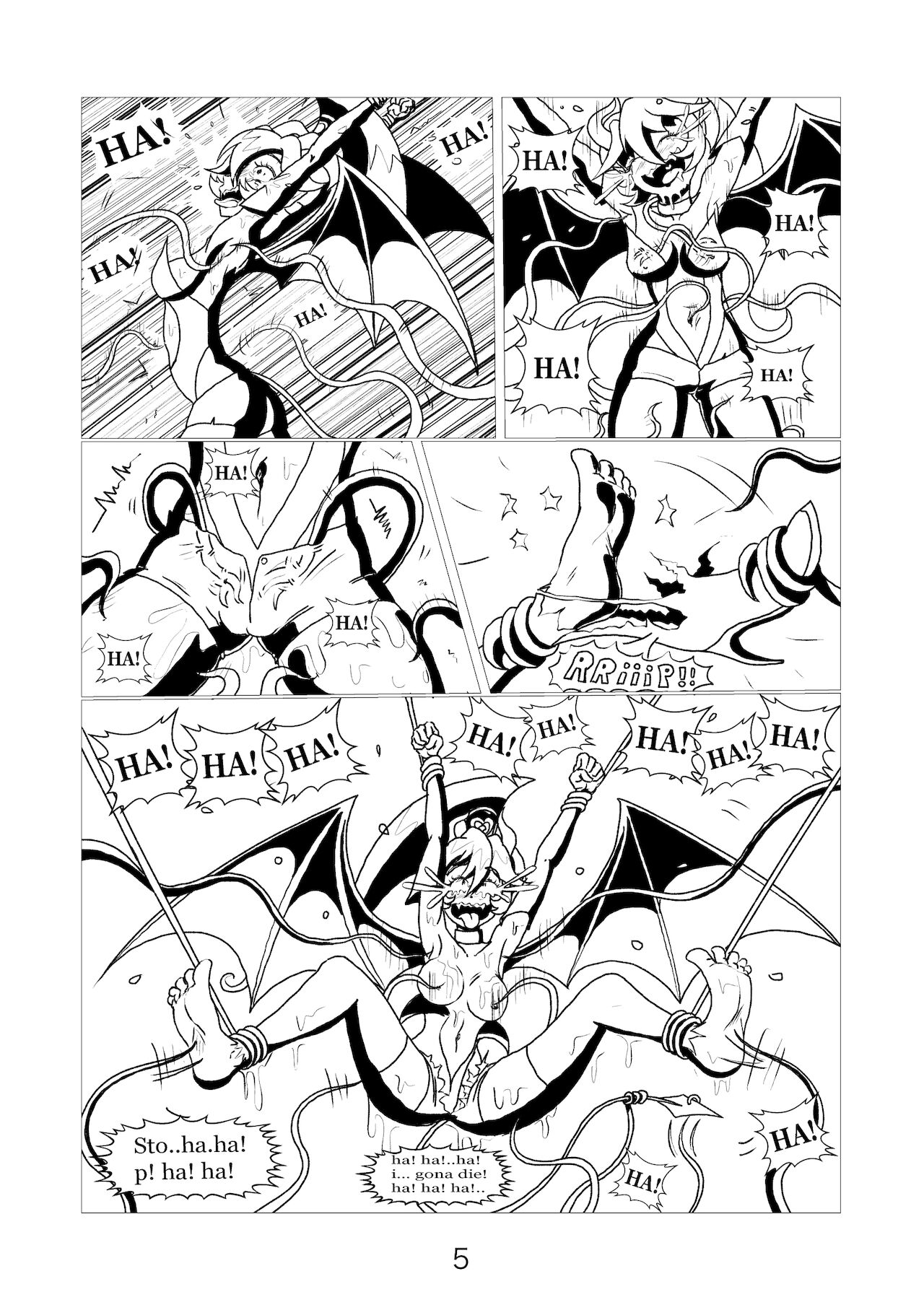 Succubus Tickle Chronicles page 6 full