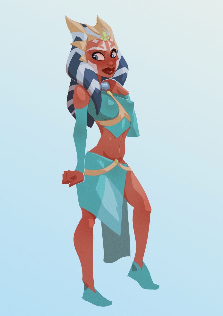 Strip game: Ahsoka page 1 full