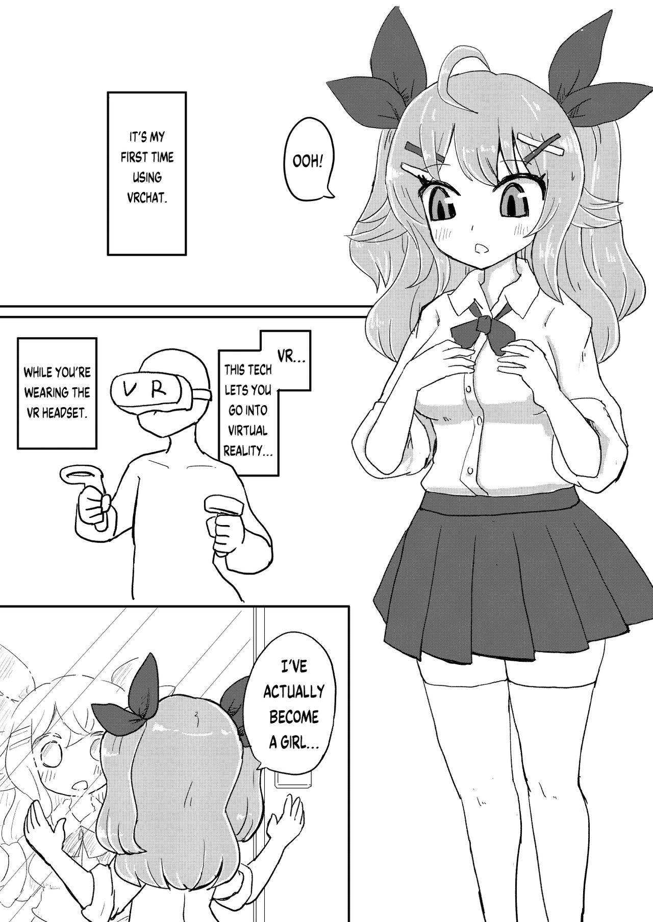 Jitsuroku! Hontouniatta VRChat no Ecchi na Hanashi / True Story! My Tale of a Really Pervy VRChat! page 5 full