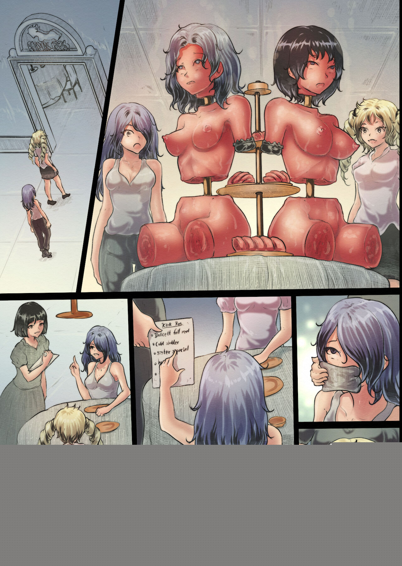The amusement park page 9 full