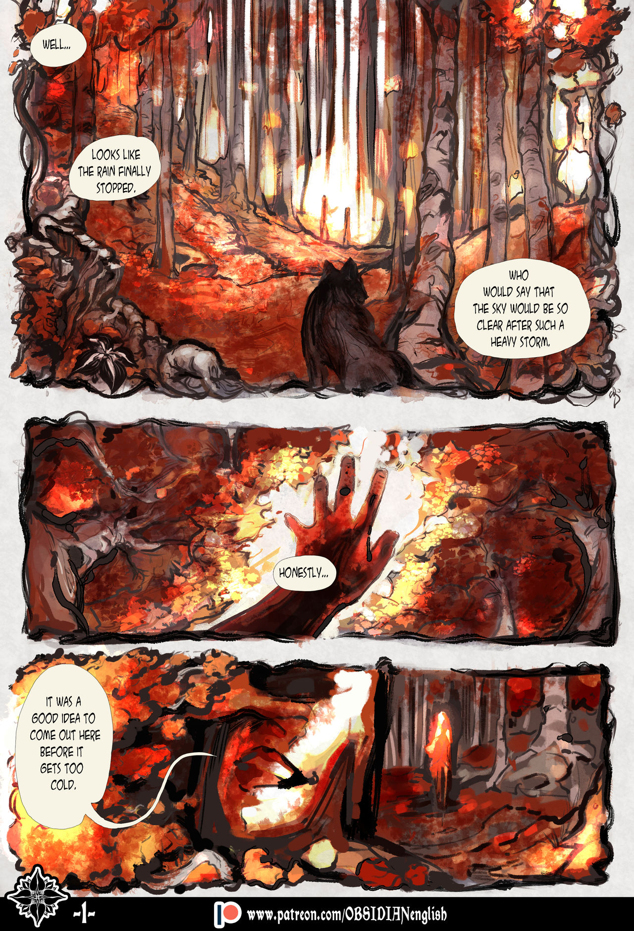 Obsidian, flowers and scarlet page 2 full