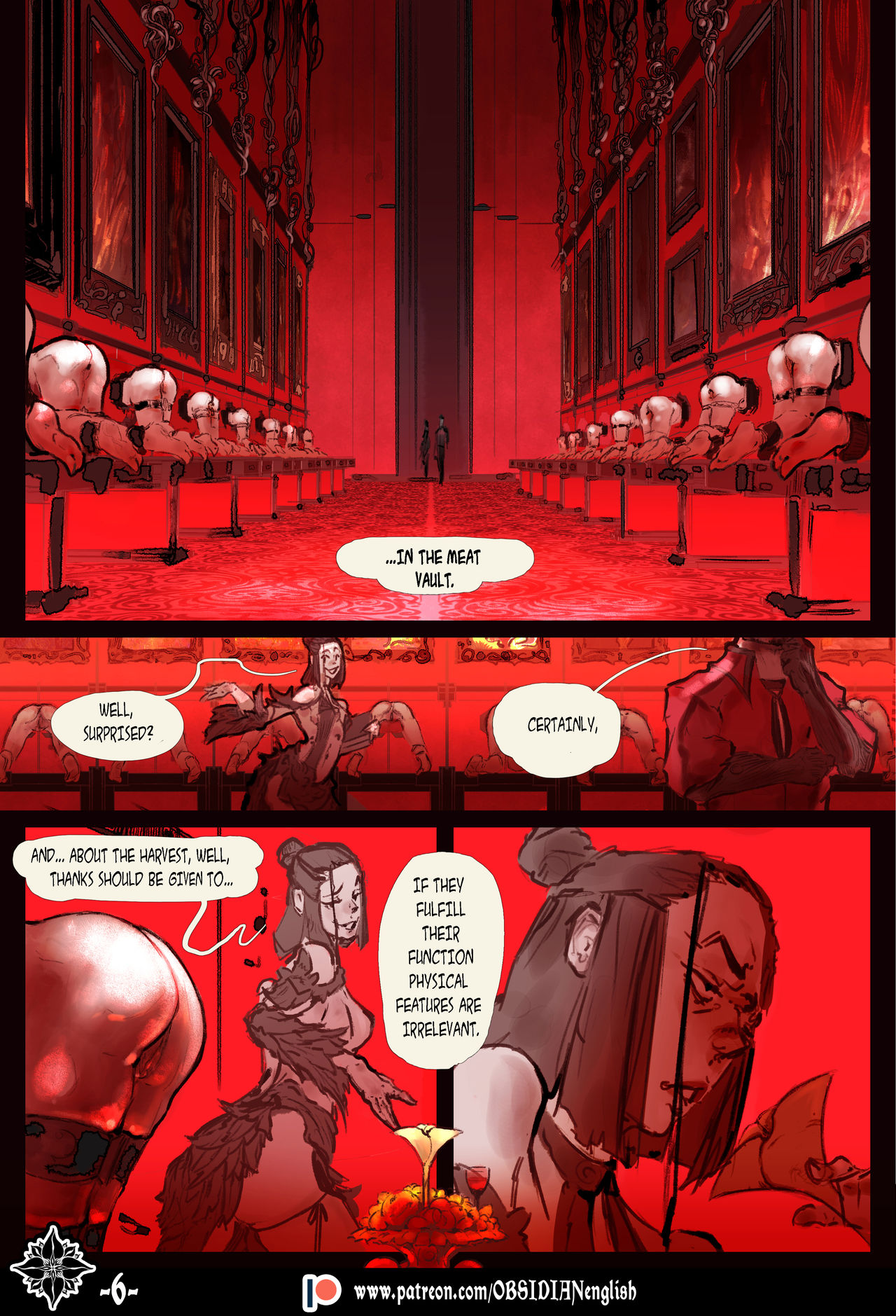 Obsidian, flowers and scarlet page 7 full