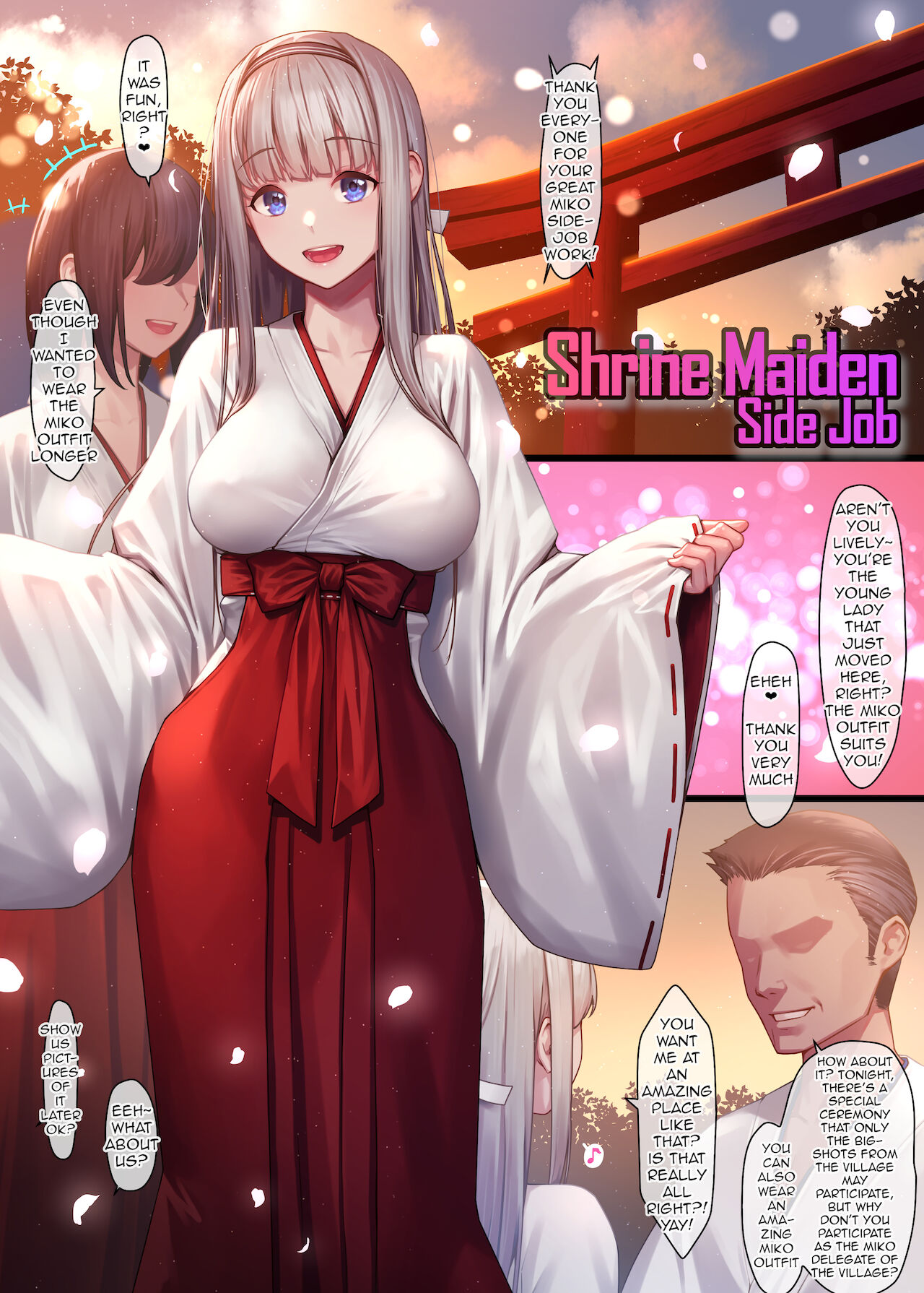 Miko Baito | Shrine Maiden Side Job page 1 full