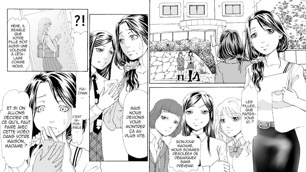 Oyako Muzan ~Manbiki Fukushuu Jigoku~ Mother And Daughter Shoplifting Hell Revenge page 4 full
