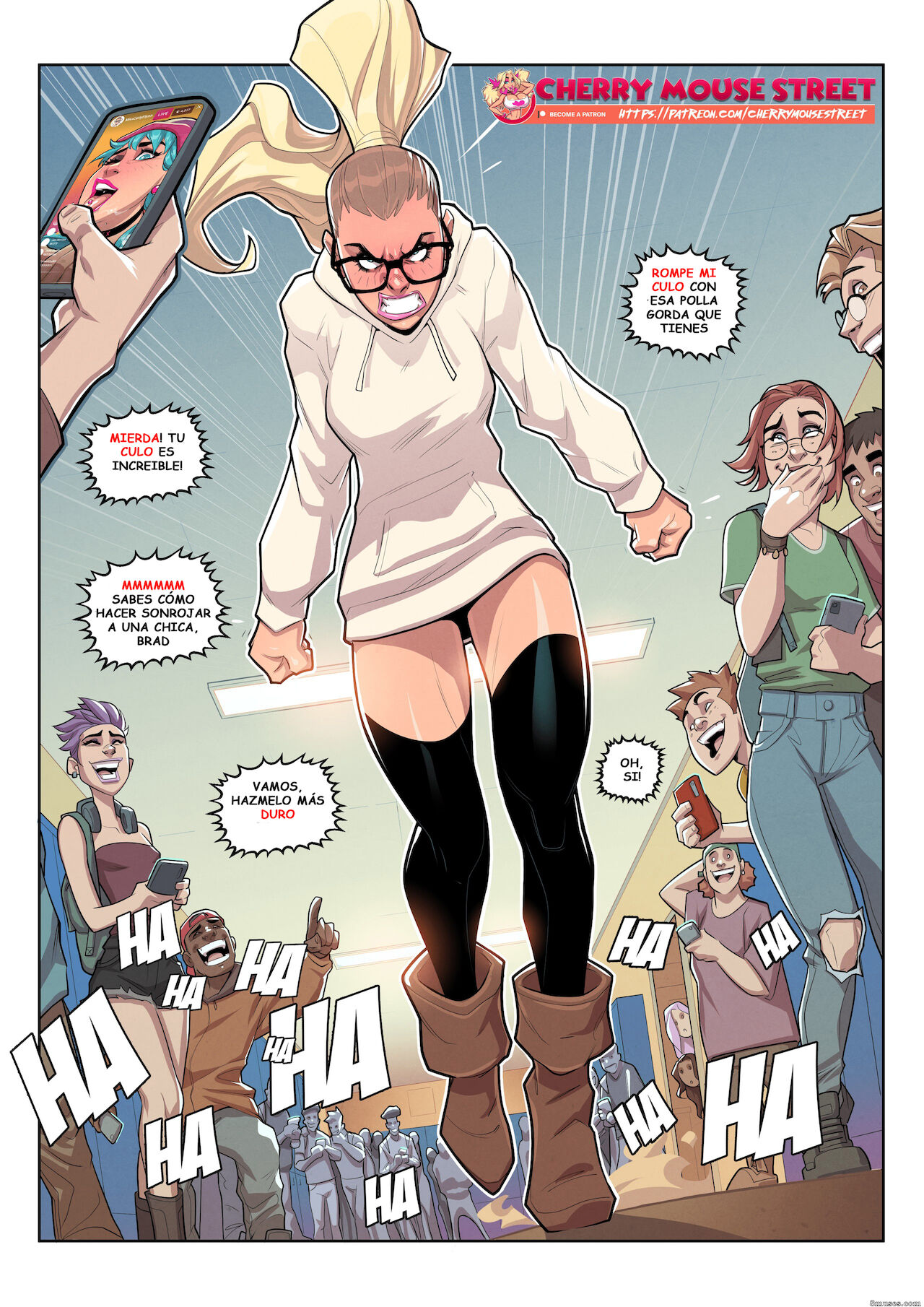 Fanny: Bad Cheerleader page 10 full