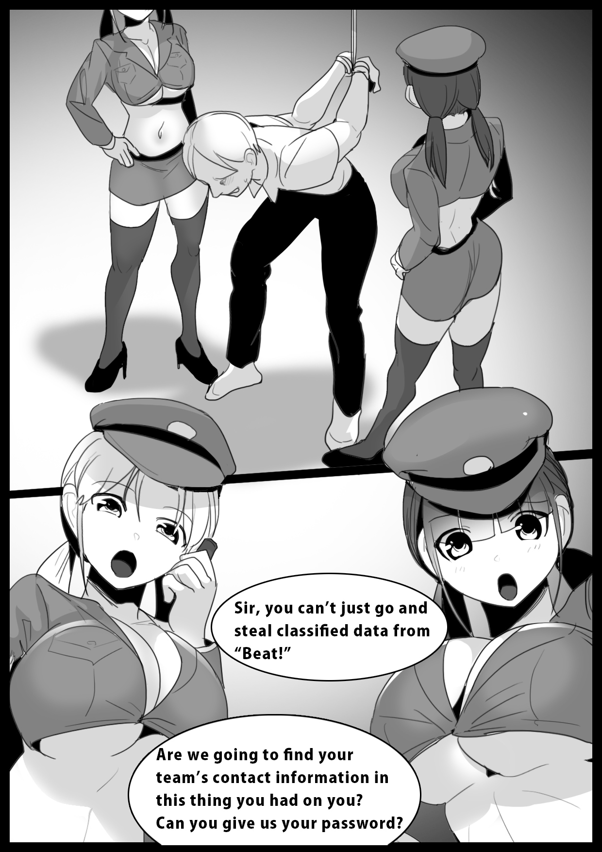 Girls Beat! -vs Kaera & Nana page 1 full