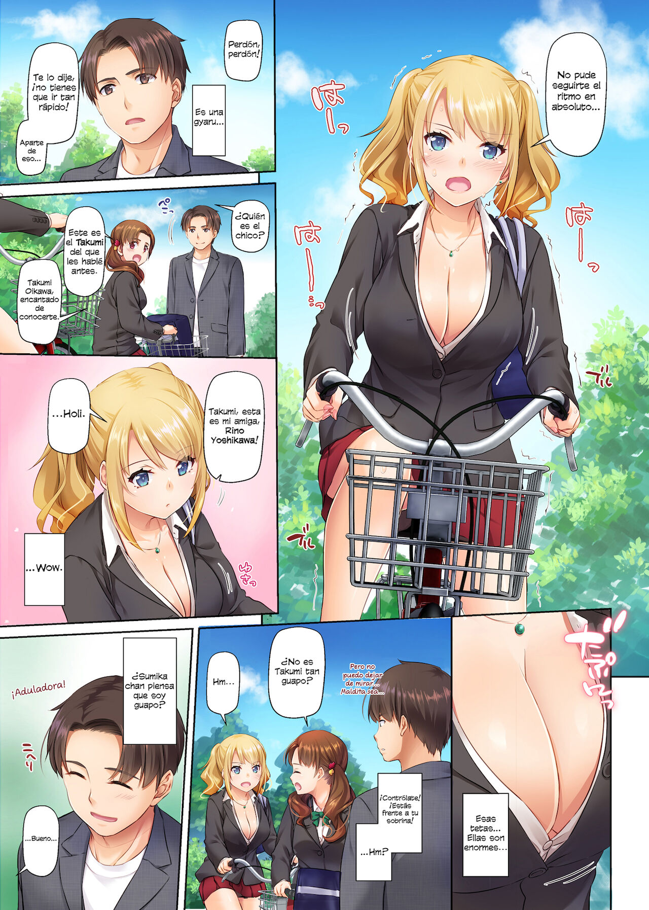 Inaka No Deaikei Gal Wa Kyonyuu Shojo!? | En el Campo las Chicas de la App de Citas Son Vírgenes Tetonas!? DLO-15 page 5 full