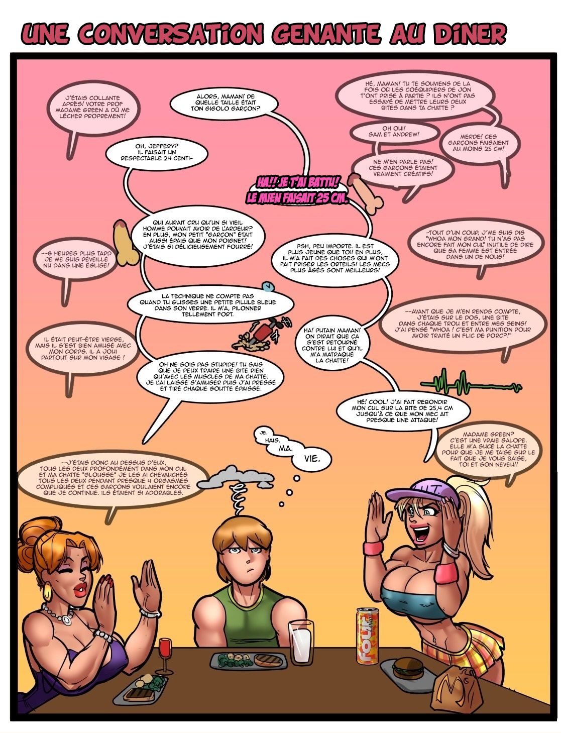 My Mom And Sister Are Size Queen Sluts Ch 1-2 page 8 full