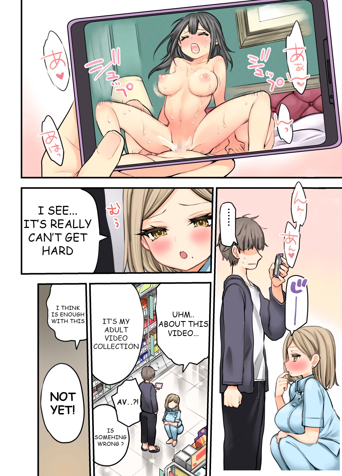 24H Drug Store : Big Tits Pharmacist Kusunoki-san page 8 full