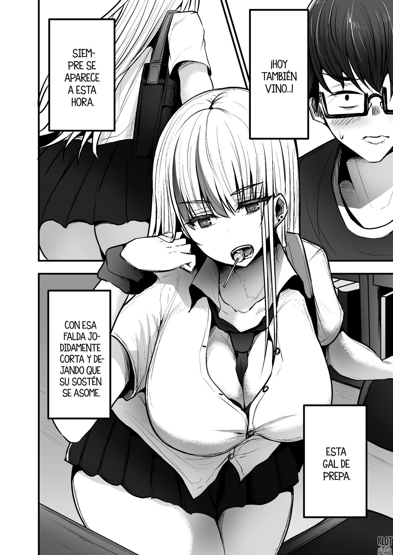 Toshokan de Benkyou Shiteitara Itsumo Kuru Gal JK ni... page 3 full