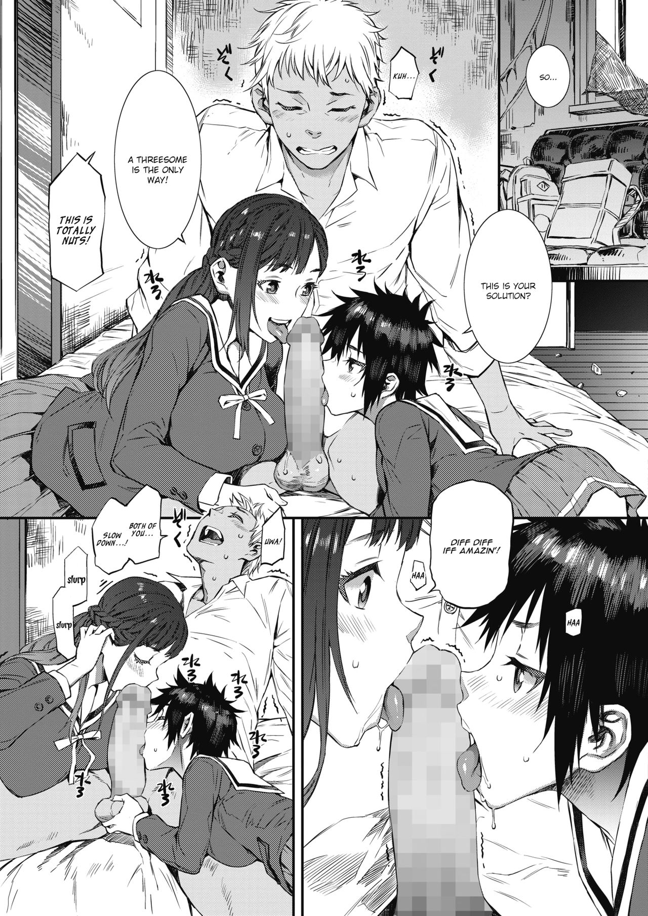 Houkago Threesome! | After-school Threesome! page 9 full