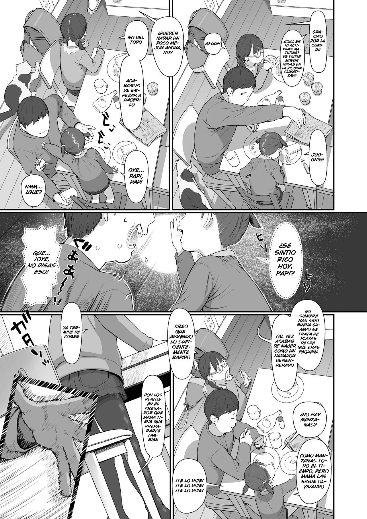 Mada Maniau! 2-nin wa Papa no Daiji na Aigan Musume page 7 full
