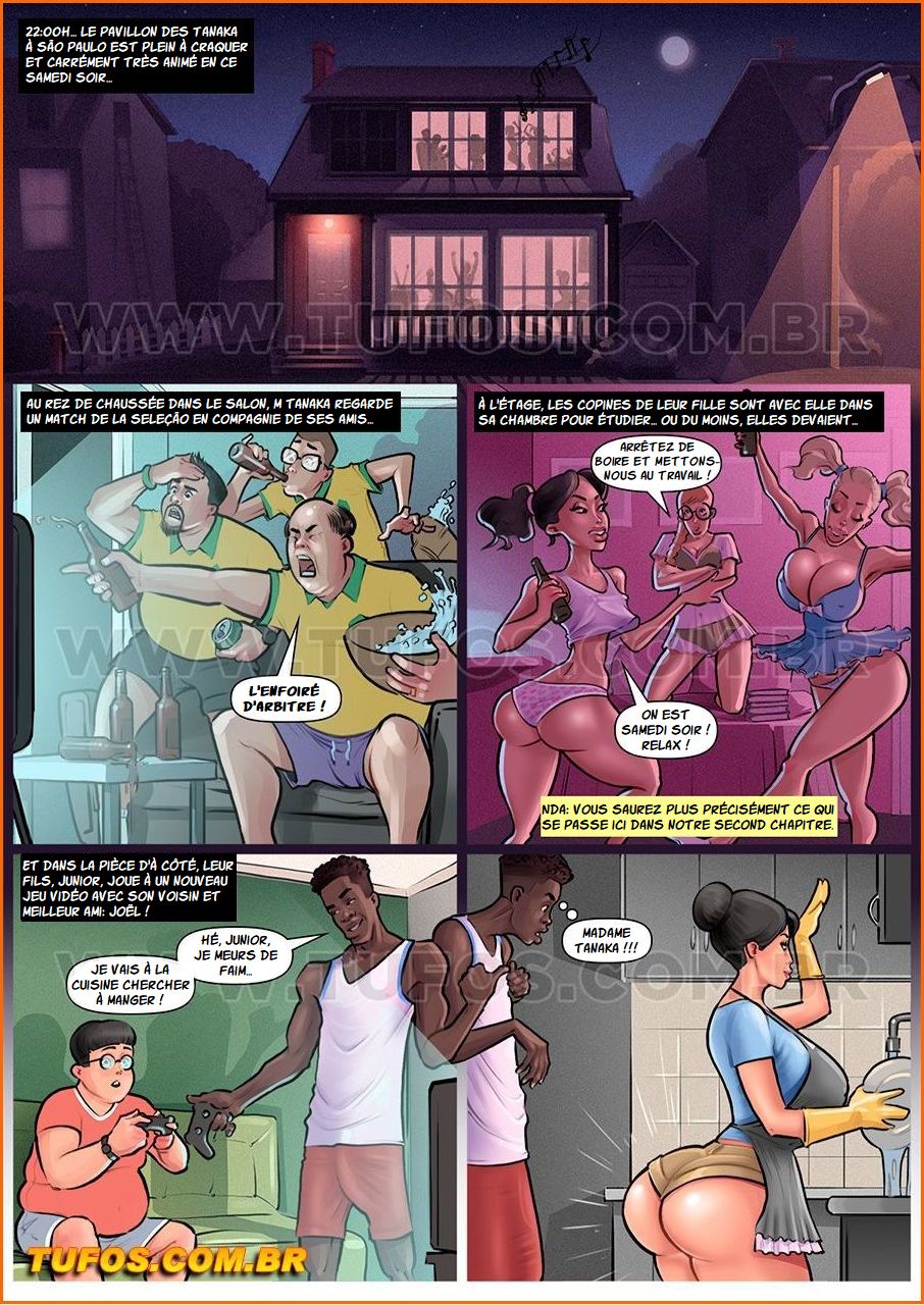Negroludos 5 - L'Ami Noir de mon Fils 1/2 page 2 full