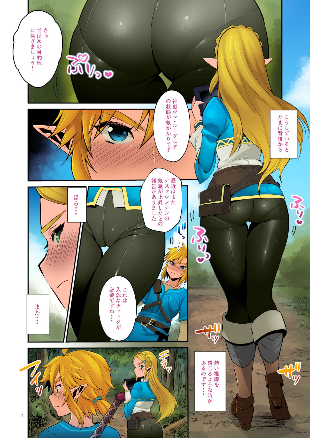 Hyrule Hanei no Tame no Katsudou! | Taking Steps to Ensure Hyrule's Prosperity! page 5 full