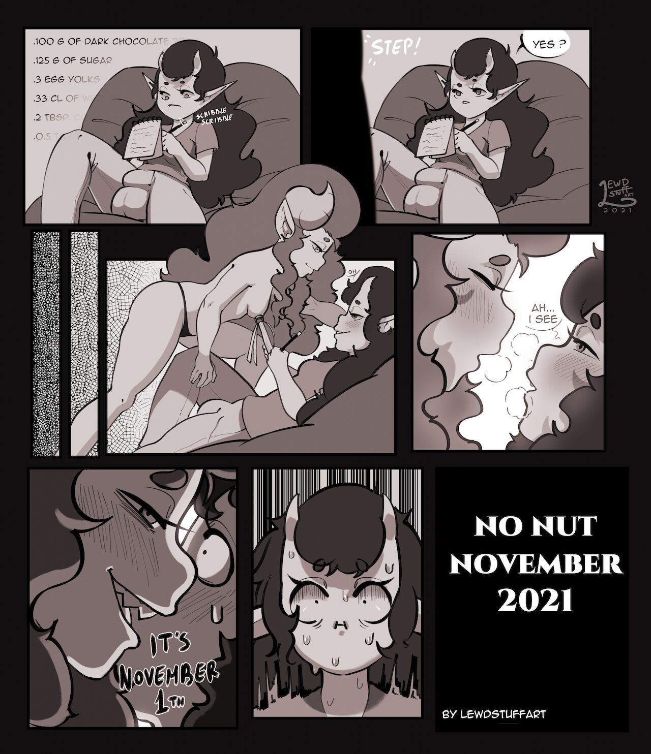 No Nut November 2021 page 1 full