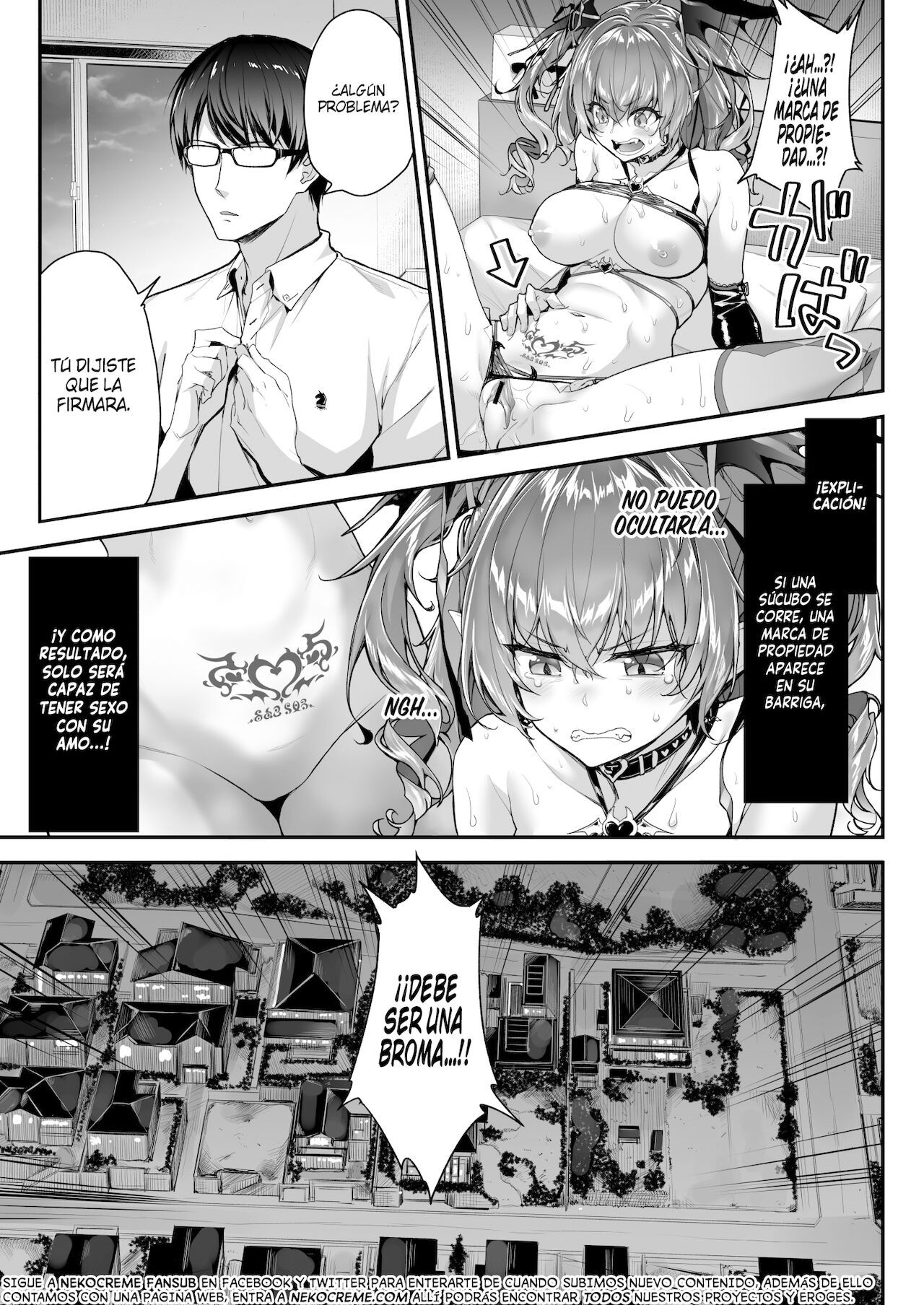 Zako Succubus-chan wa Semen ga Hoshii no! | ¡Esta Sucubo-chan Novata quiere tu Semen! page 7 full