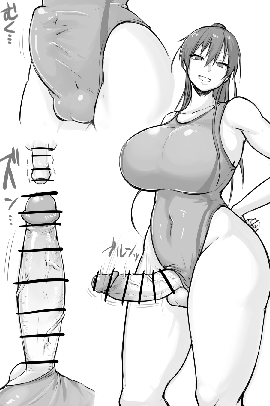 cool kei futanari senpai to chinko kurabe 1&2 page 3 full