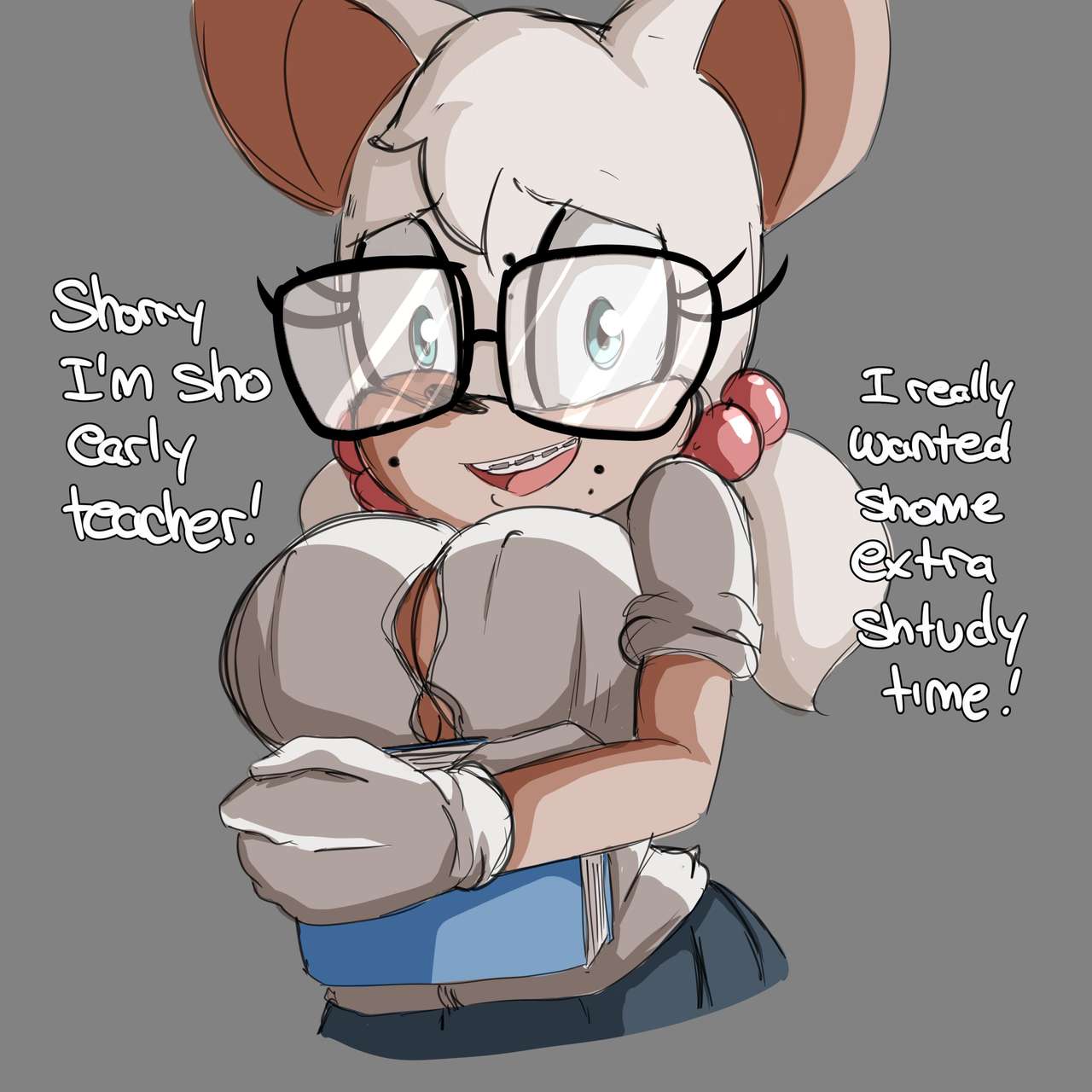Big-Tittied Nerd Rouge page 1 full