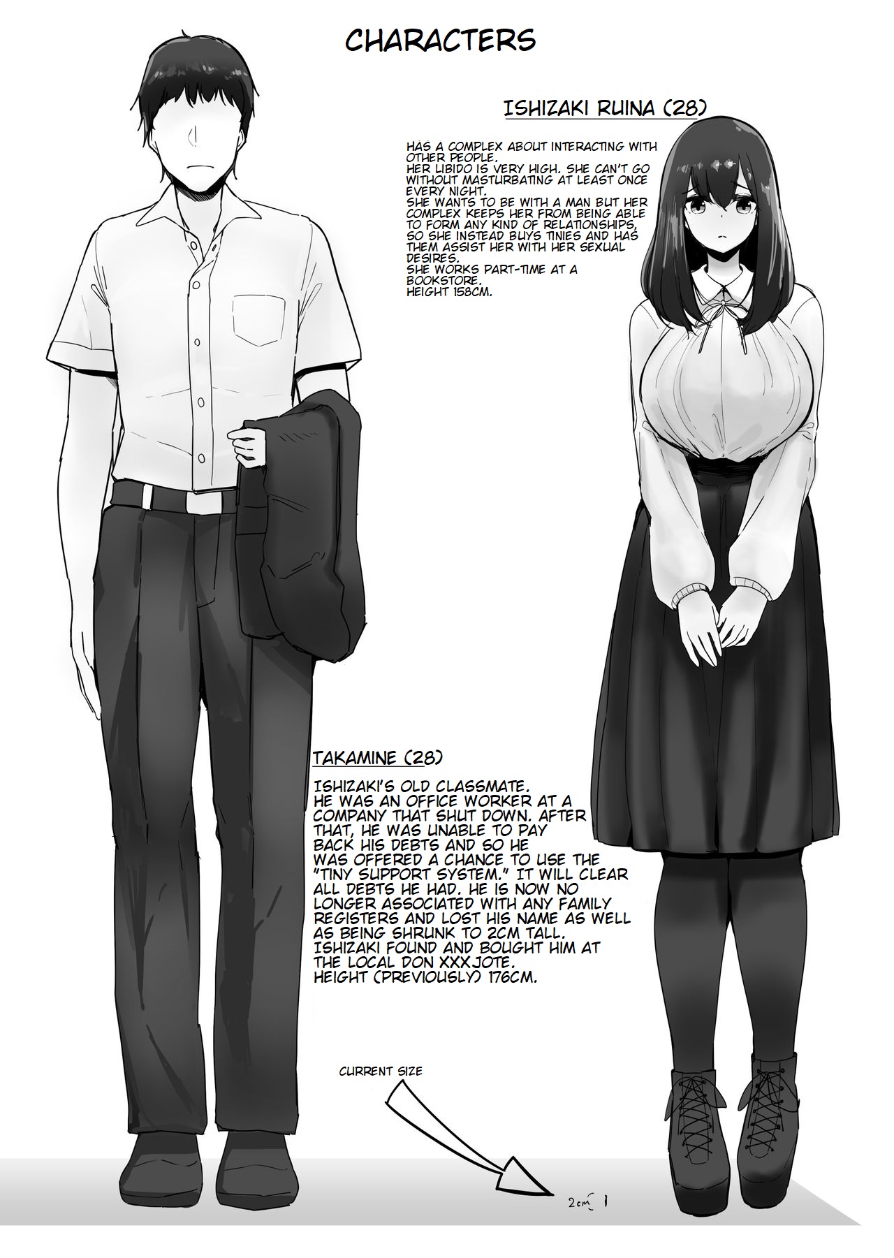 Chiisaku Natta Jibun o Katta no ga Mukashi no Doukyuusei Datta Hanashi Jou | The Story of When My Old Classmate Bought Me After I Shrank page 1 full