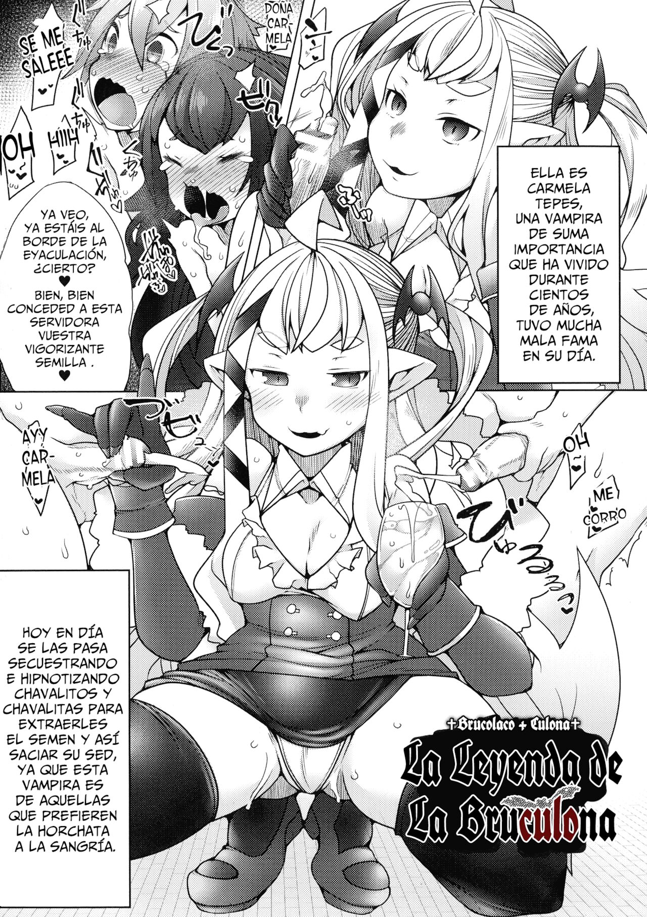 Kyuketsu Densetsu - La Leyenda de La Bruculona page 1 full