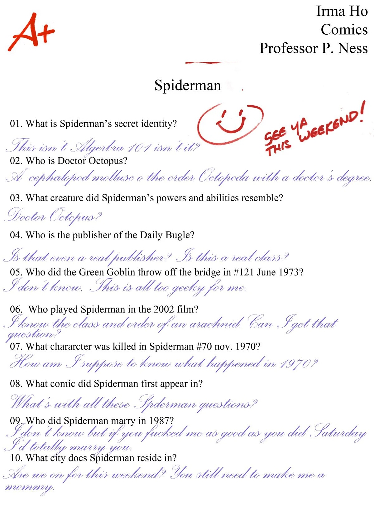 Give Me An A+  - 4 - english page 7 full