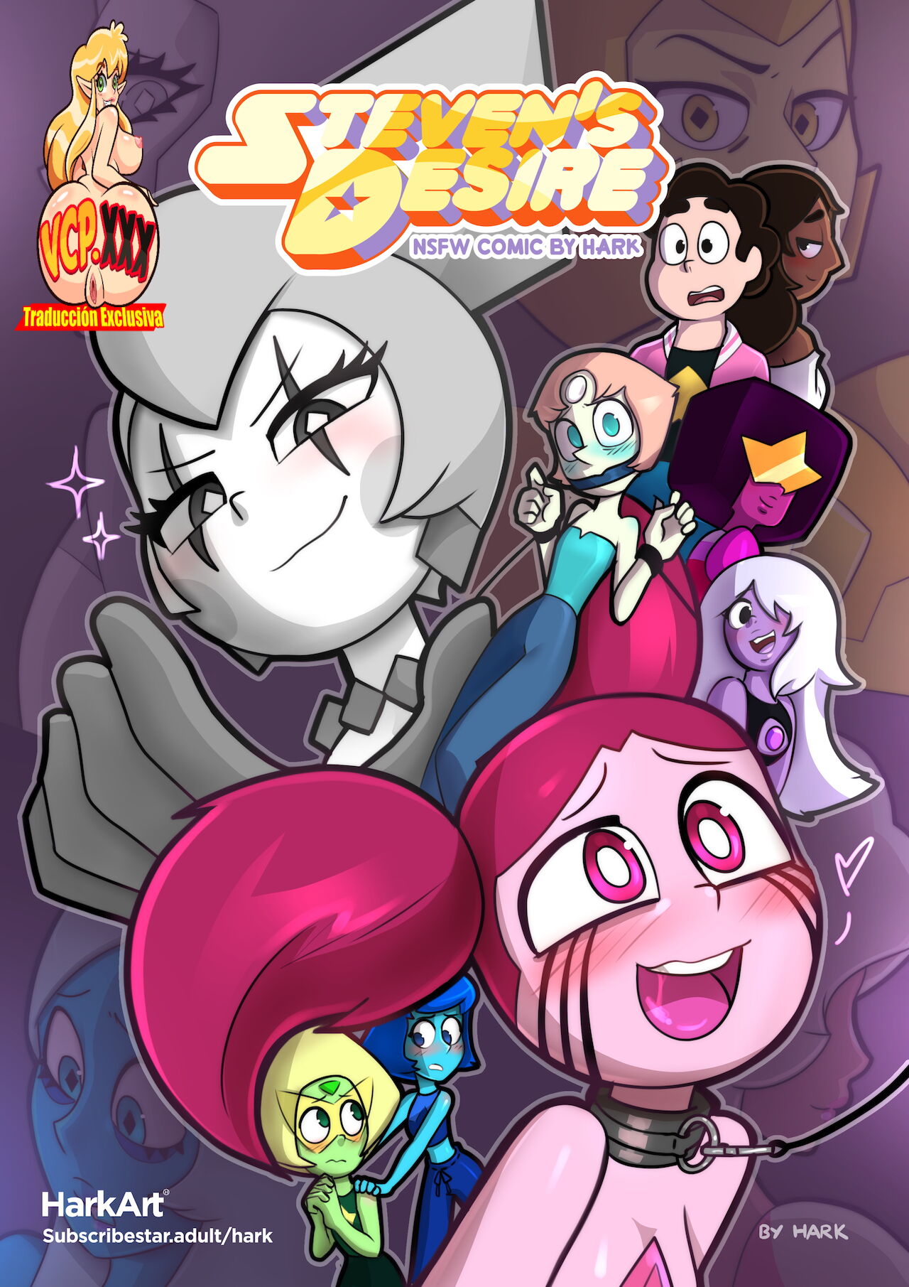 Steven's Desire  -  -  - Ongoing page 1 full