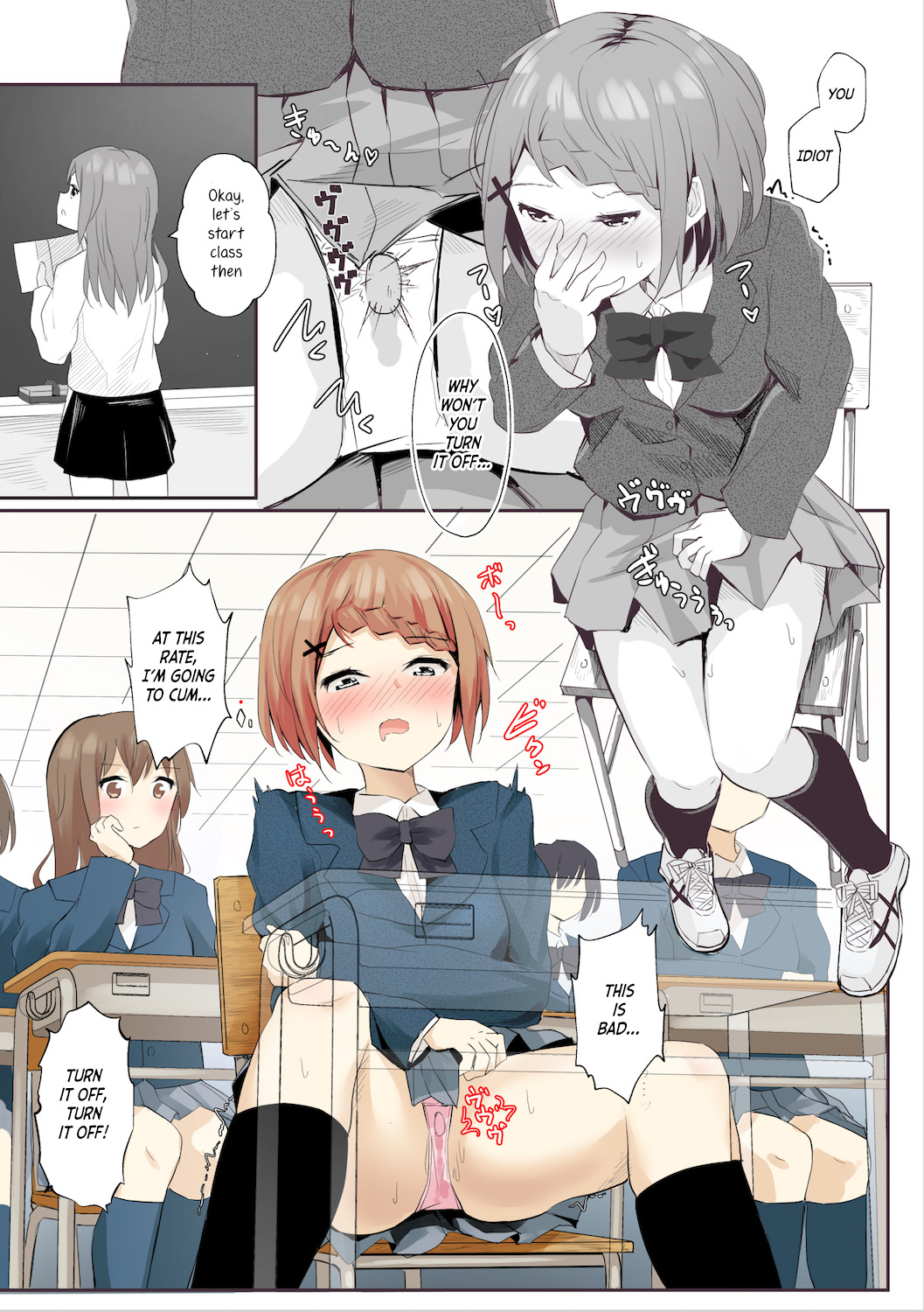 Jugyouchuu ni RemoCon Rotor Tsukerareta Okaeshi ni Kousoku Les Sex Suru  Hanashi | A Story About Tied Up Lesbian Sex in Return for Vibrator Play in  the Middle of Class - Page 8 - IMHentai