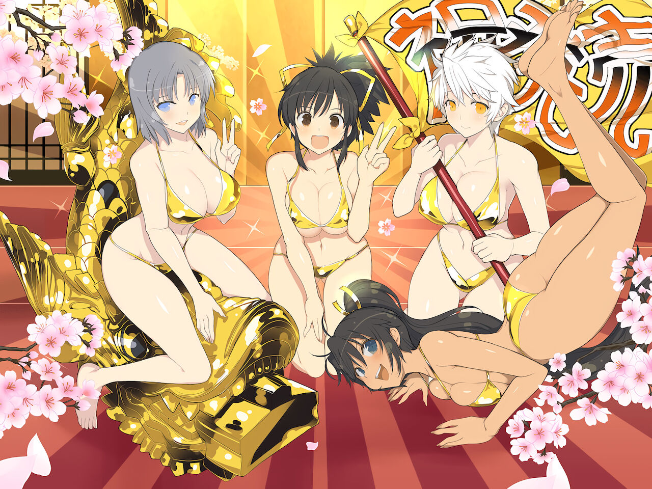 Shinobi Master Senran Kagura New Link Chara Artwork HD page 2 full