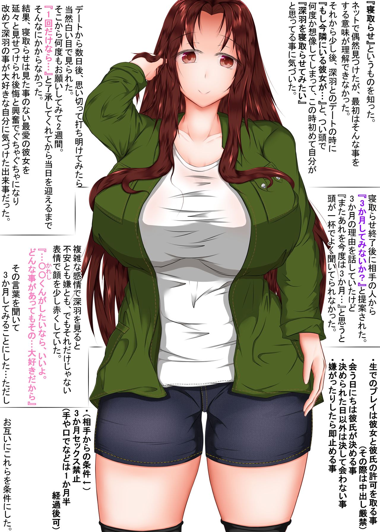 寝取らせた代償-中途半端な覚悟でするんじゃなかった- page 1 full