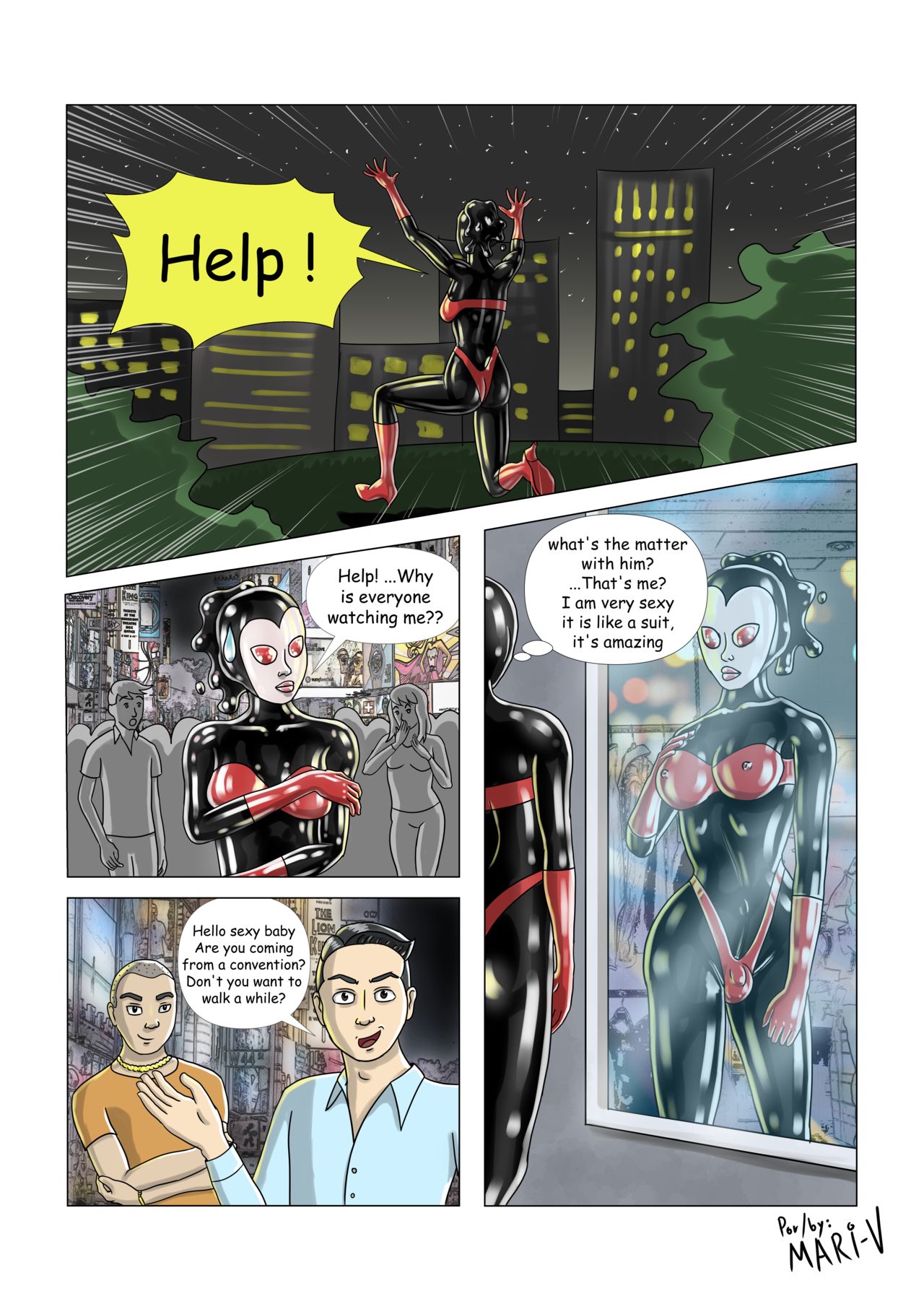 Alien latex heroine - english page 7 full