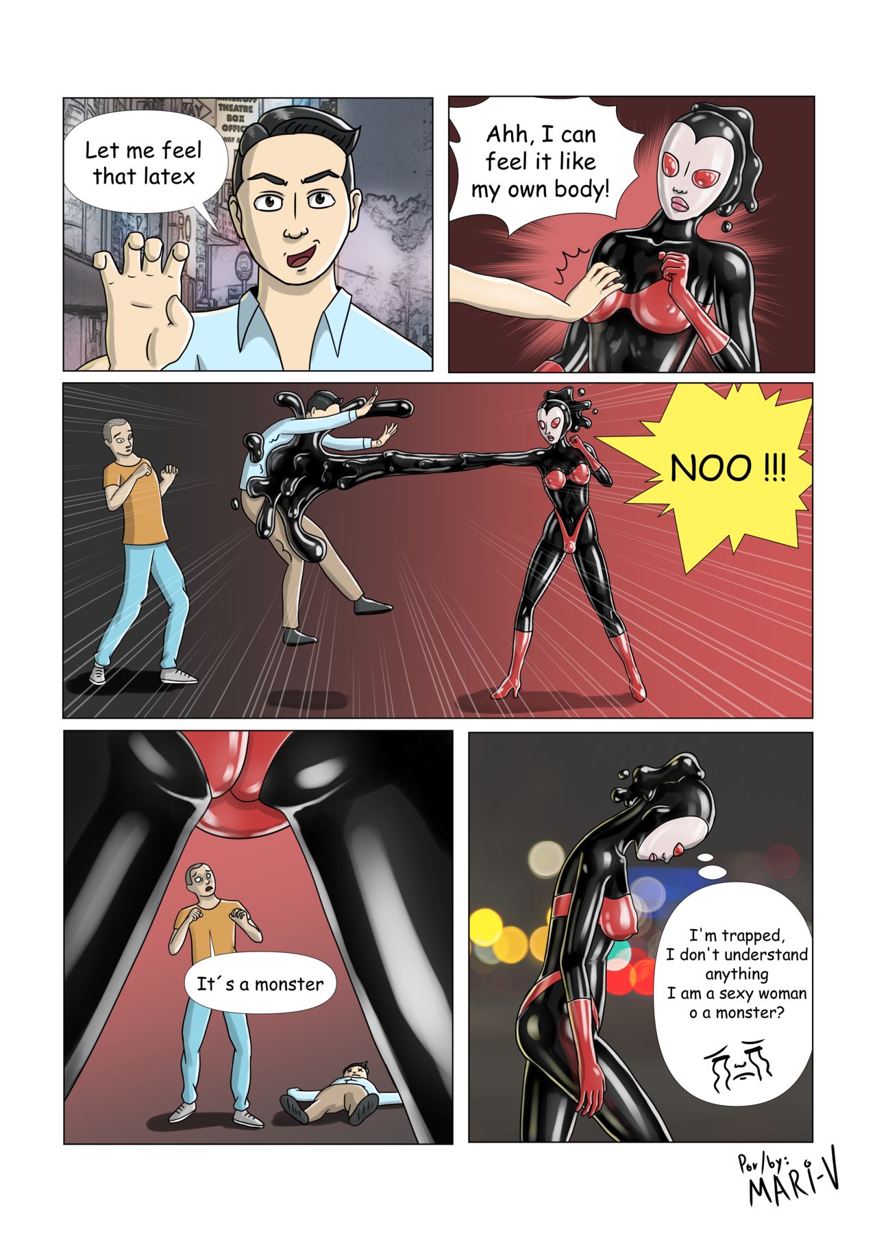Alien latex heroine - english page 8 full