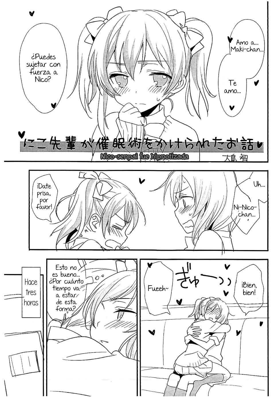 Nico Senpai Was Hypnotized page 1 full