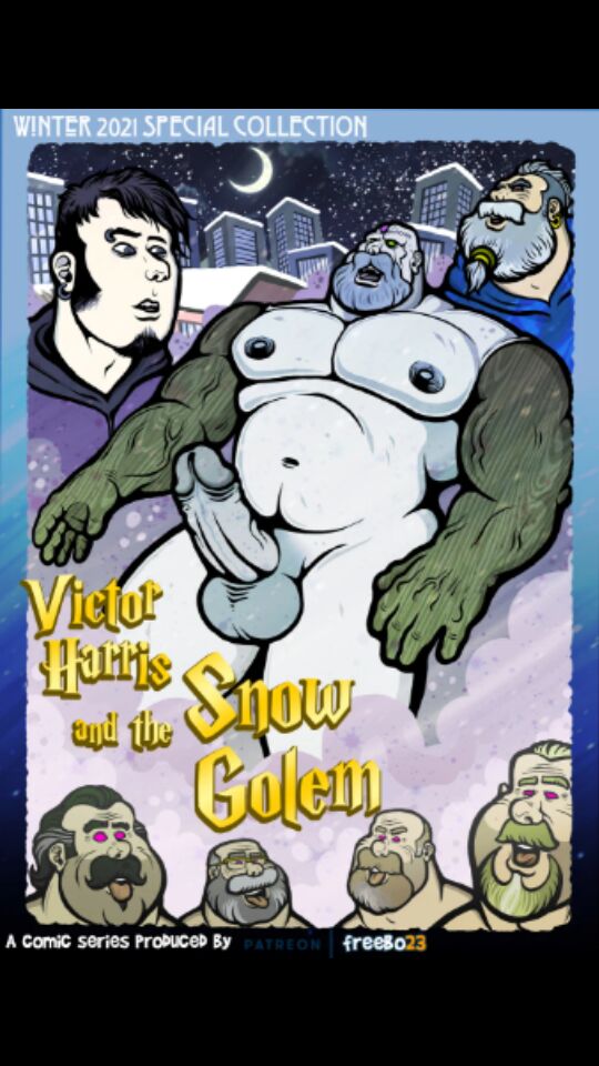 Victor Harris and the SNOW GOLEM page 1 full