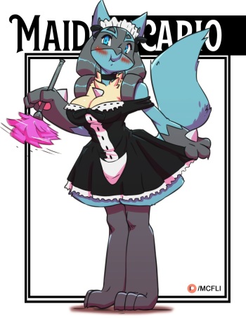 Lucario Maid - IMHentai