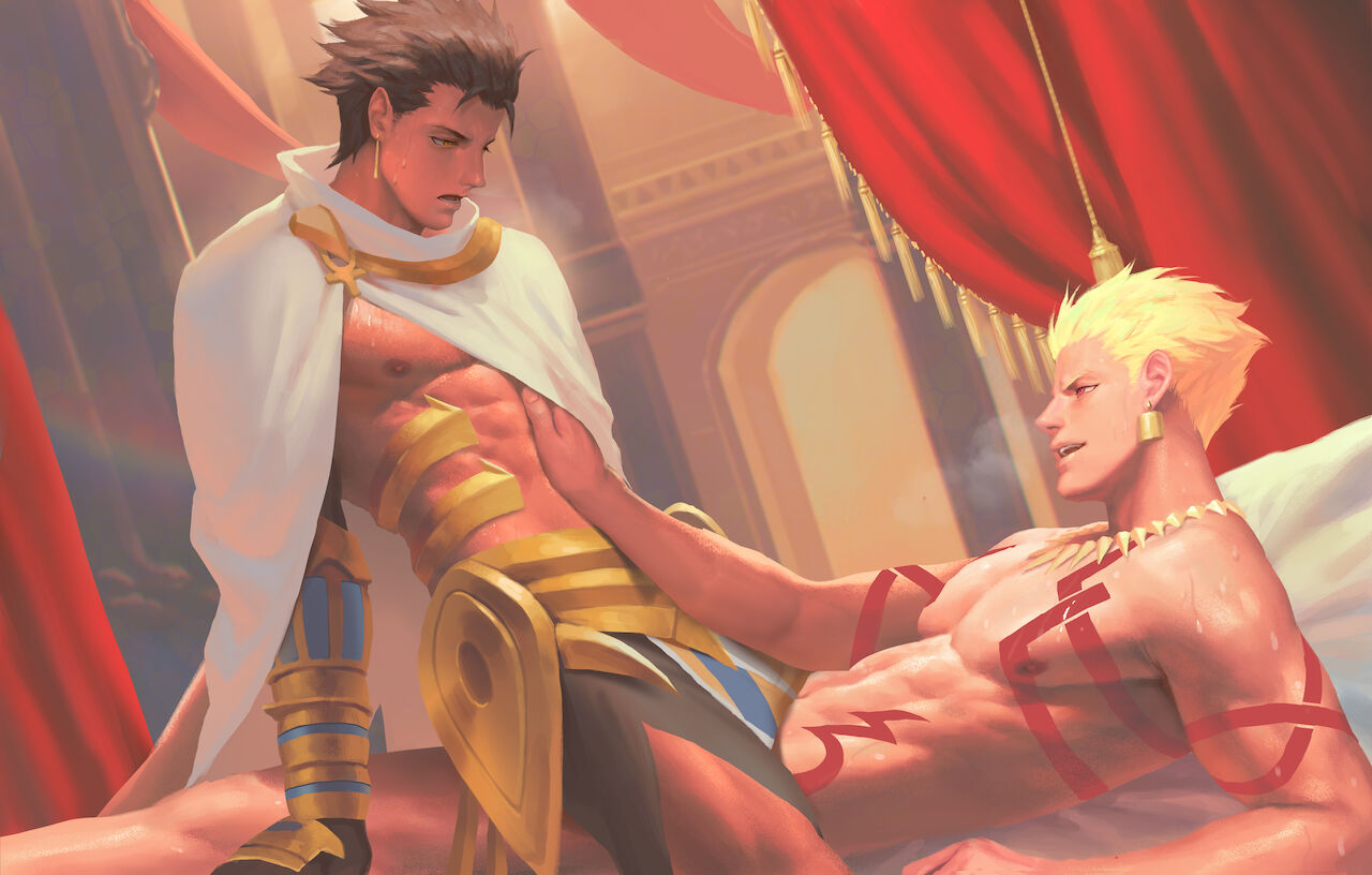 FGO - Gilgamesh x Ozymandias page 1 full