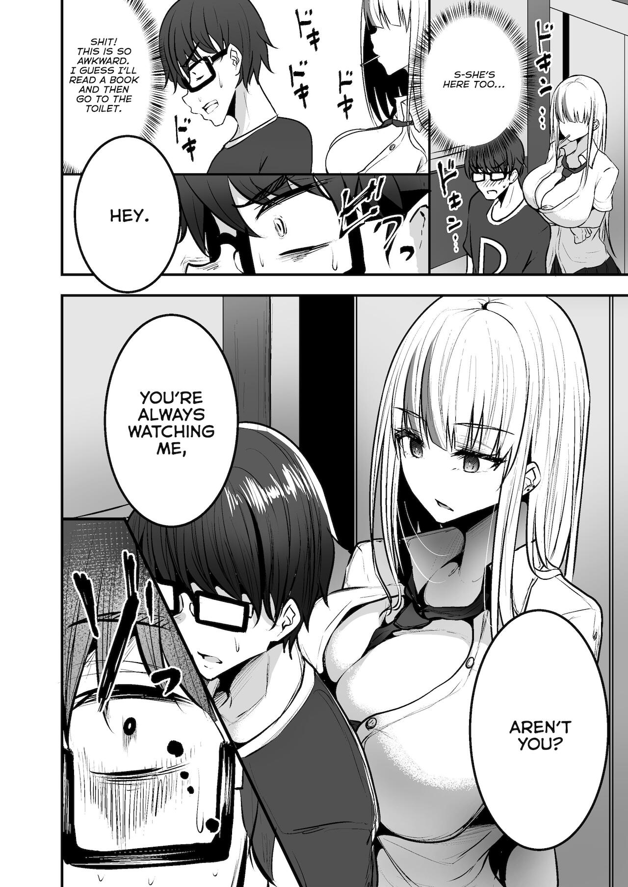 Toshokan de Benkyou Shiteitara Itsumo Kuru Gal JK ni... page 8 full