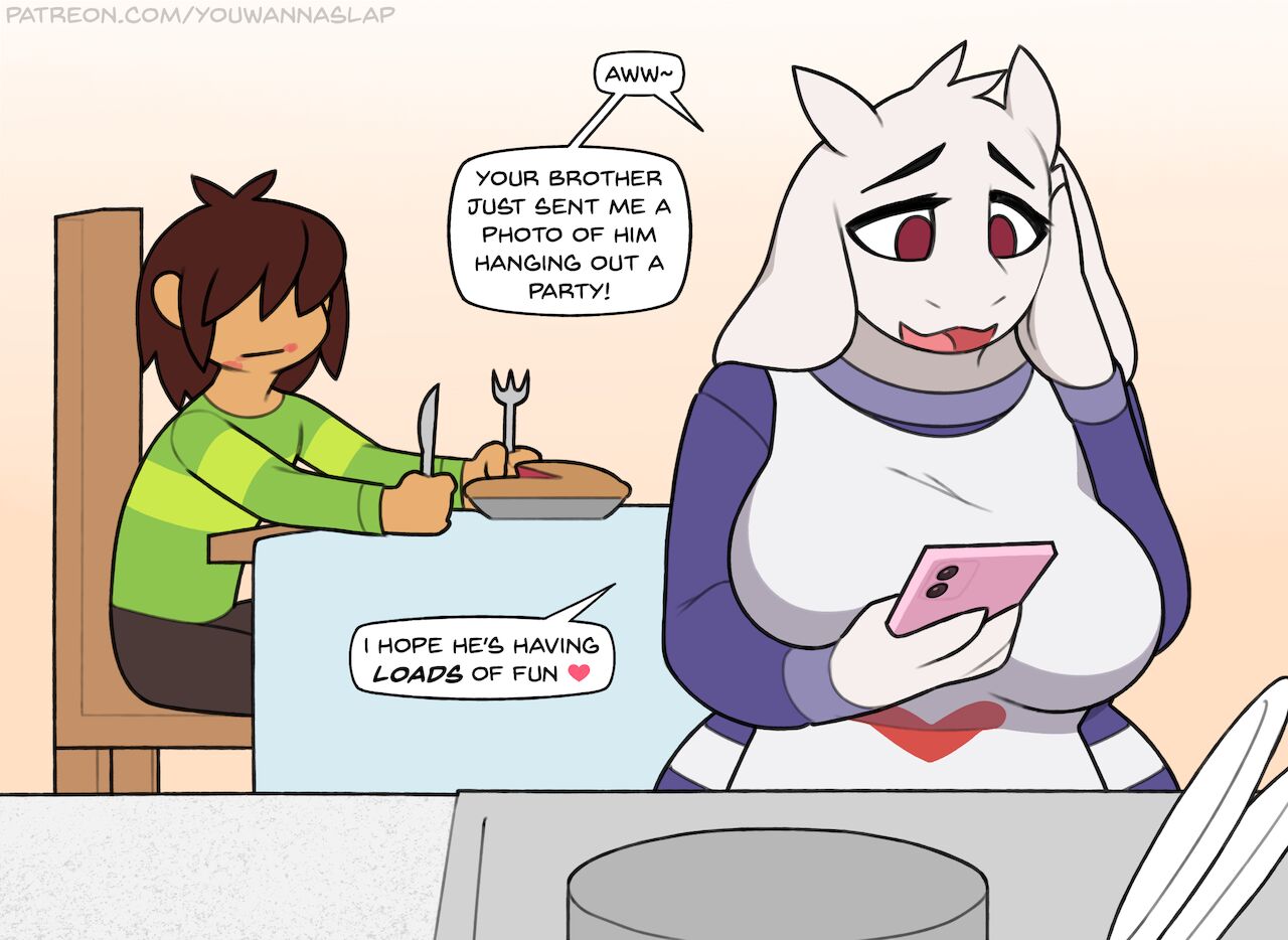 Asriel In College page 3 full